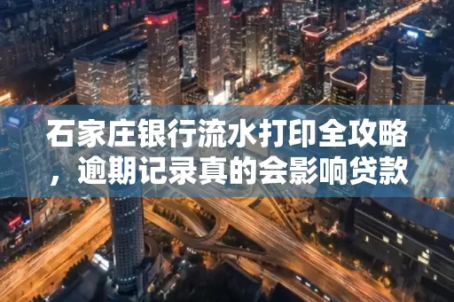 石家庄银行流水打印全攻略,逾期记录真的会影响贷款吗?