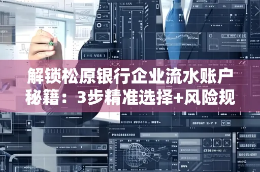 解锁松原银行企业流水账户秘籍:3步精准选择+风险规避全攻略