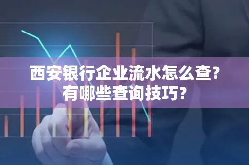 西安银行企业流水怎么查?有哪些查询技巧?