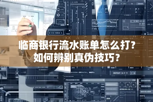临商银行流水账单怎么打?如何辨别真伪技巧?