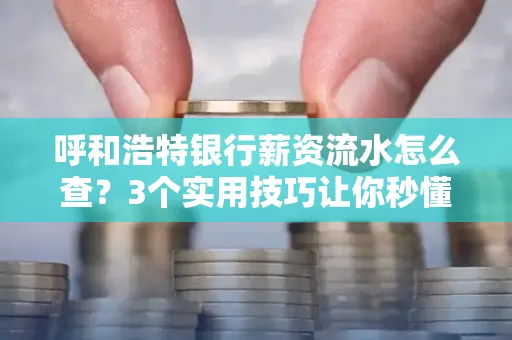 呼和浩特银行薪资流水怎么查?3个实用技巧让你秒懂