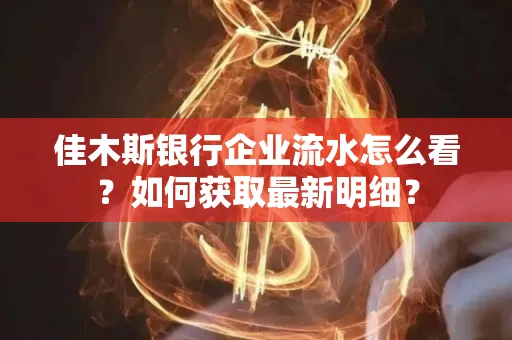 佳木斯银行企业流水怎么看?如何获取最新明细?